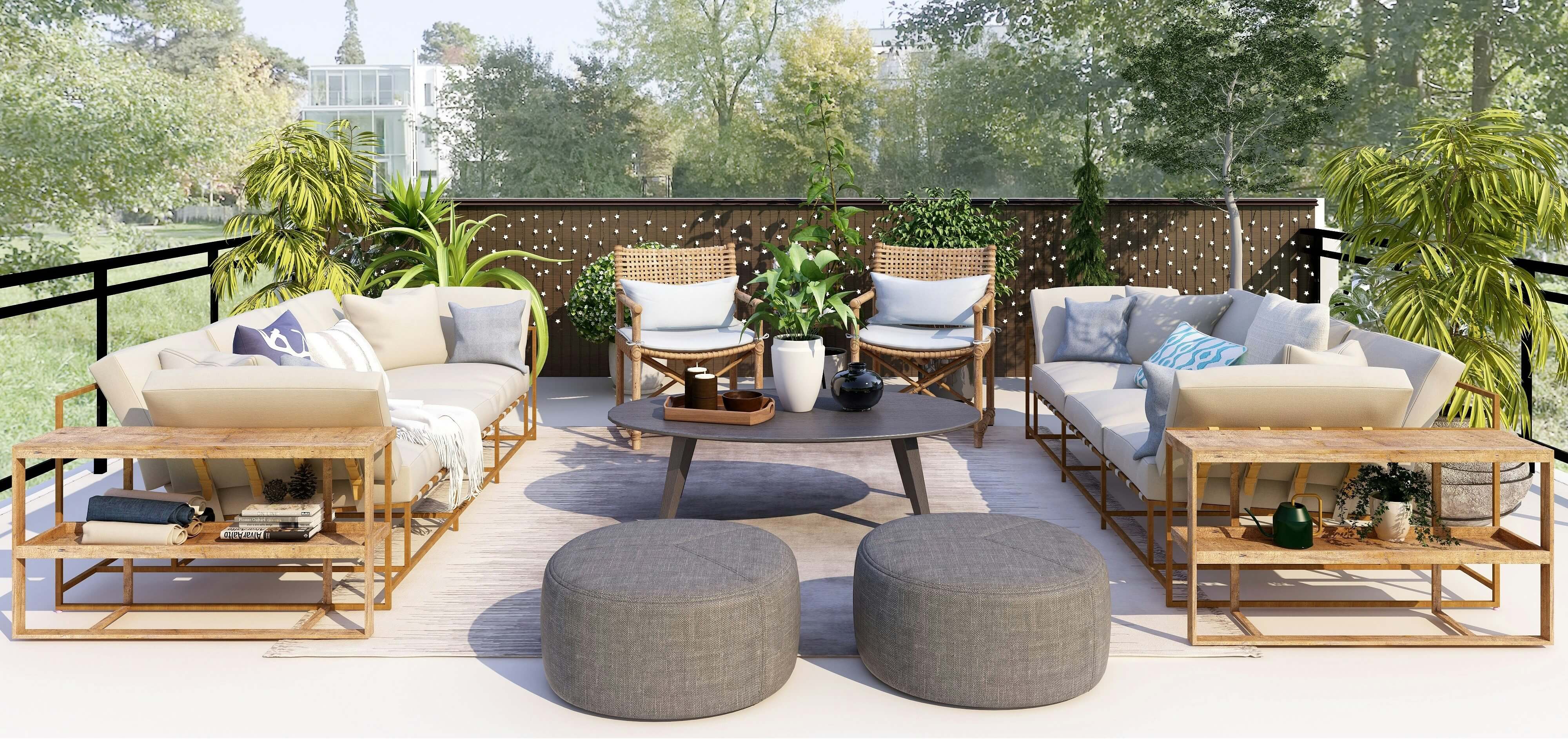 Seasonal home and garden buying calendar banner