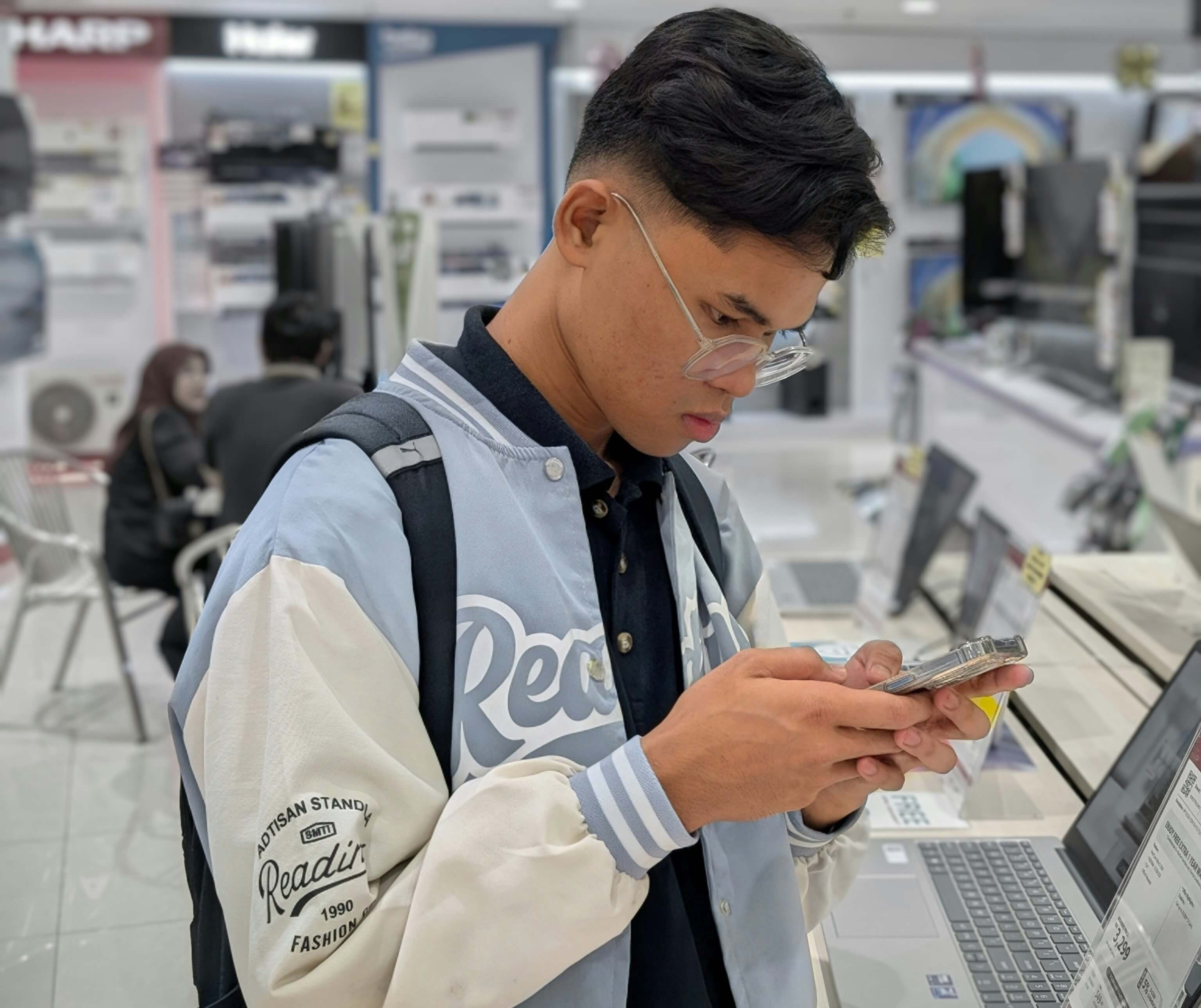 Electronics deal comparison banner featuring tech devices